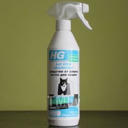 Средство от запаха лотка для кошек 500мл HG 409050161