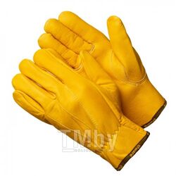 Перчатки цельнокожаные желтого цвета (р.10 (XL)) GWARD Force GOLD XY276-G