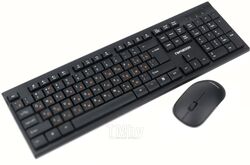 Клавиатура + мышь Гарнизон беспроводной комплект 2.4 ГГц черный GKS-150