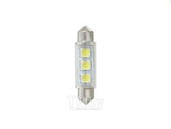 Лампа светодиодная LED C5W T11X41mm 24V SV8,5 7300K LYNXauto LD24110