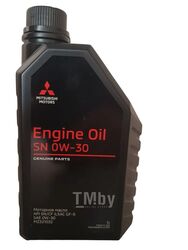 Масло моторное синтетическое 1л - 0W30 Engine Oil SN, GF-5 MITSUBISHI MZ321032