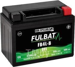 Аккумулятор GEL FB4L-B (120x70x92) 5Ач -/+ FULBAT 550916