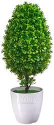 Искусственное растение Вещицы Мирт в кашпо / B19 (зеленый)