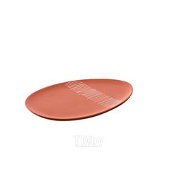 Тарелка керам., 22 см "PUNTO", оранжевый Glaskoch 35916
