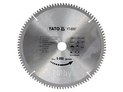 Диск пильный по алюминию 300х30х100Т Yato YT-6097