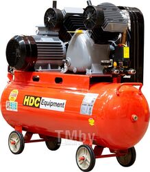 Компрессор HDC HD-A103 (600 л/мин, 10 атм, ременной, масляный, ресив. 100 л, 380 В, 3.30 кВт)
