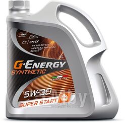 Моторное масло G-Energy Synthetic Super Start 5W-30 4 л 253142400