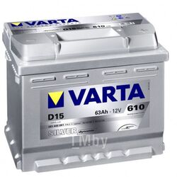Аккумуляторная батарея VARTA SILVER DYNAMIC 19.5/17.9 евро 63Ah 610A 242/175/190 563400061