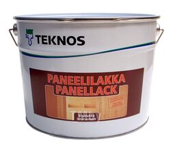 Лак для панелей Teknos PANEELILAKKA акр.лак ,полумат,9 л