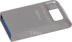 USB-флэш накопитель Kingston DataTraveler Micro 3.1 32GB DTMC3/32GB, USB 3.0 Silver