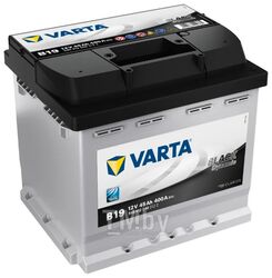 Аккумулятор VARTA BLACK DYNAMIC 12V 45Ah 400A (R+) 11,29kg 207х175х190 мм 545412040