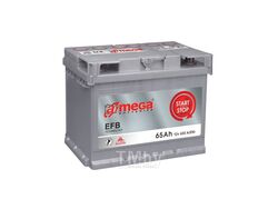 Автомобильный аккумулятор A-mega EFB 65.0 R+ (65 А/ч)