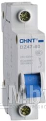 Выключатель автоматический Chint DZ47-60 1P 10A 4.5kA (C) / 187958