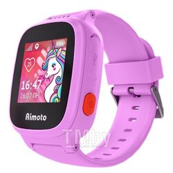 Детские умные часы Кнопка жизни Aimoto Kid Единорог 8001101 розовый