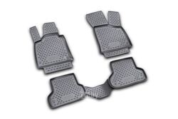 Комплект резиновых автомобильных ковриков в салон AUDI A-3 3D 2007-2012, 4 шт. (полиуретан) ELEMENT NLC0410210