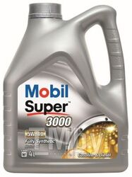 Масло моторное MOBIL Super 3000 X1 5w-40, 4L синтетическое (API SM/SL/SJ/CF, ACEA A3/B3/B3, BMW LL-98,GM-LL-B025,MB229.3,VW505.00/502.00) MOBIL 150013