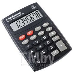 Калькулятор "PC-121" карм.,8 разр., 64х99, PVC-обложка Erich Krause ЕК40121