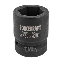 Головка ударная 1", 35мм (6гр.) FORCEKRAFT FK-48535