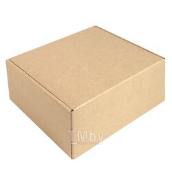 Коробка подарочная Big Box 25,5*21,5*11 см, самосборная, картон, коричневый Happy Gifts 21024