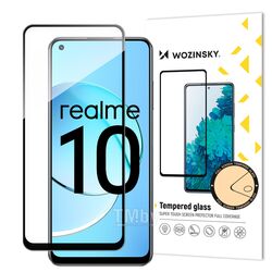 Защитное стекло Wozinsky Full Glue для Realme 10 Вlack