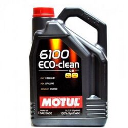 Моторное масло MOTUL 5W30 (5L) 6100 SAVE-CLEAN ACEA - C2 FIAT 9.55535-S1 PSA B71 2290 107968