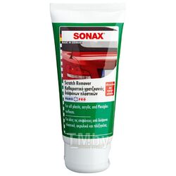 Полировочная паста для эффективного удаления царапин с поверхностей из пластмас SONAX 75ml 305 000