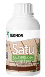 Масло для деревянных полок Teknos SAUNA-NATURA/SATU Laudesuoja 0,25 л