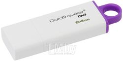 USB-флэш накопитель Kingston DataTraveler G4 64Gb DTIG4/64GB, USB 2.0/3.0 Violet