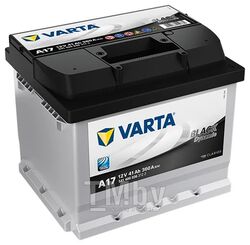 Аккумулятор VARTA BLACK DYNAMIC 12V 41Ah 360A (R+) 10,76kg 207x175x175 мм 541400036