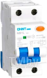 Дифференциальный автомат Chint NB1L 1P+N C10 30mA AC 10kA (36mm) (R)