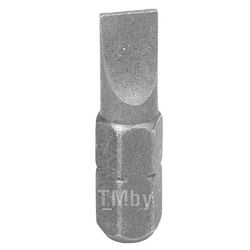 Вставка (бита) торцевая KING TONY 1/4", Slotted, 6х1.0 мм, L = 25 мм 102506S1