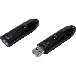 Флеш USB SILICON POWER Blaze B25, 64GB, USB 3.0, черный SP064GBUF3B25V1K