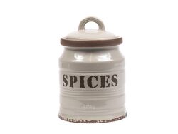 Банка для сыпучих продуктов керамическая "Spices" 240 см Home Line