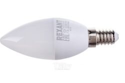 Лампа светодиодная REXANT Свеча CN 9.5 Вт E14 903 Лм 6500 K холодный свет (3 шт.)