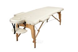 Массажный стол Atlas Sport складной 2-с 60 см деревянный (бежевый)