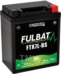 Аккумулятор GEL FTX7L-BS (113x70x130) 6Ач -/+ FULBAT 550920