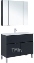 Комплект мебели для ванной Aquanet Алвита new 100 / 273988