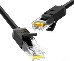 Кабель UGREEN Cat6 8-Core U/UTP Ethernet Cable 1m NW102 (Black) 20159