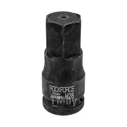 Головка-бита ударная 6-гранная 28мм, 3/4" RockFORCE RF-26410028MPB