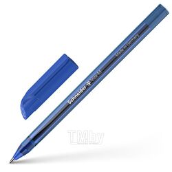 Ручка шарик. "Vizz M" пласт., синий, стерж. синий Schneider 102203
