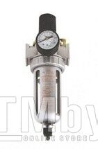 Фильтр-регулятор с индикатором давления для пневмосистемы 1/4" (пропускная способность: 250 л/мин, давление max: 10 bar, температура воздуха: 5 до 60 Partner EW2000-02