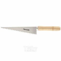 Ножовка по гипсокартону, 180 мм, деревянная рукоятка SPARTA 233905