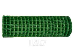 Решетка заборная в рулоне, 1х20 м, ячейка 83х83 мм, пластиковая, зеленая Россия 64521