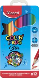 Набор цветных карандашей Maped Color Peps / 832014 (12шт)