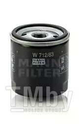 Фильтр масляный Toyota Camry 2.0i V6, 2.5 V6, 24V, 3.0 87-> MANN-FILTER W712/83