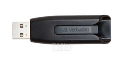 USB 3.0 256GB FlashDrive Verbatim V3 черный 49168