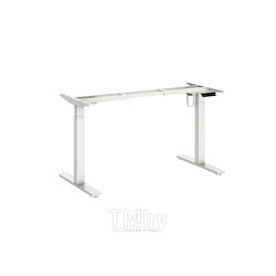 Каркас стола с эл. приводом одномоторный AOKE AK02YJYT-TY-A-F.WH (1075-1720)*600мм, цвет белый (Well Desk Evolution)