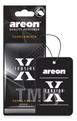 Ароматизатор воздуха X VERSION Vanilla Black картонка AREON ARE-AXV11