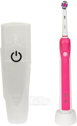 Электрическая зубная щетка Oral-B Pro 1 750 Pink Design Edition mit Reiseetui (D16.513.1UX)