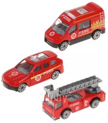 Паркинг игрушечный Наша игрушка Пожарная станция / 669-155